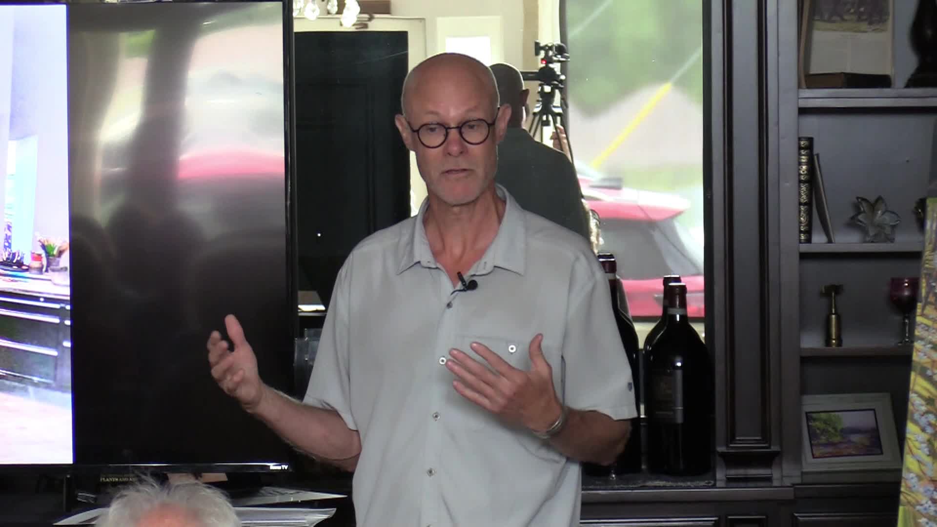 ArtistBryanHynesattheAudubon2025