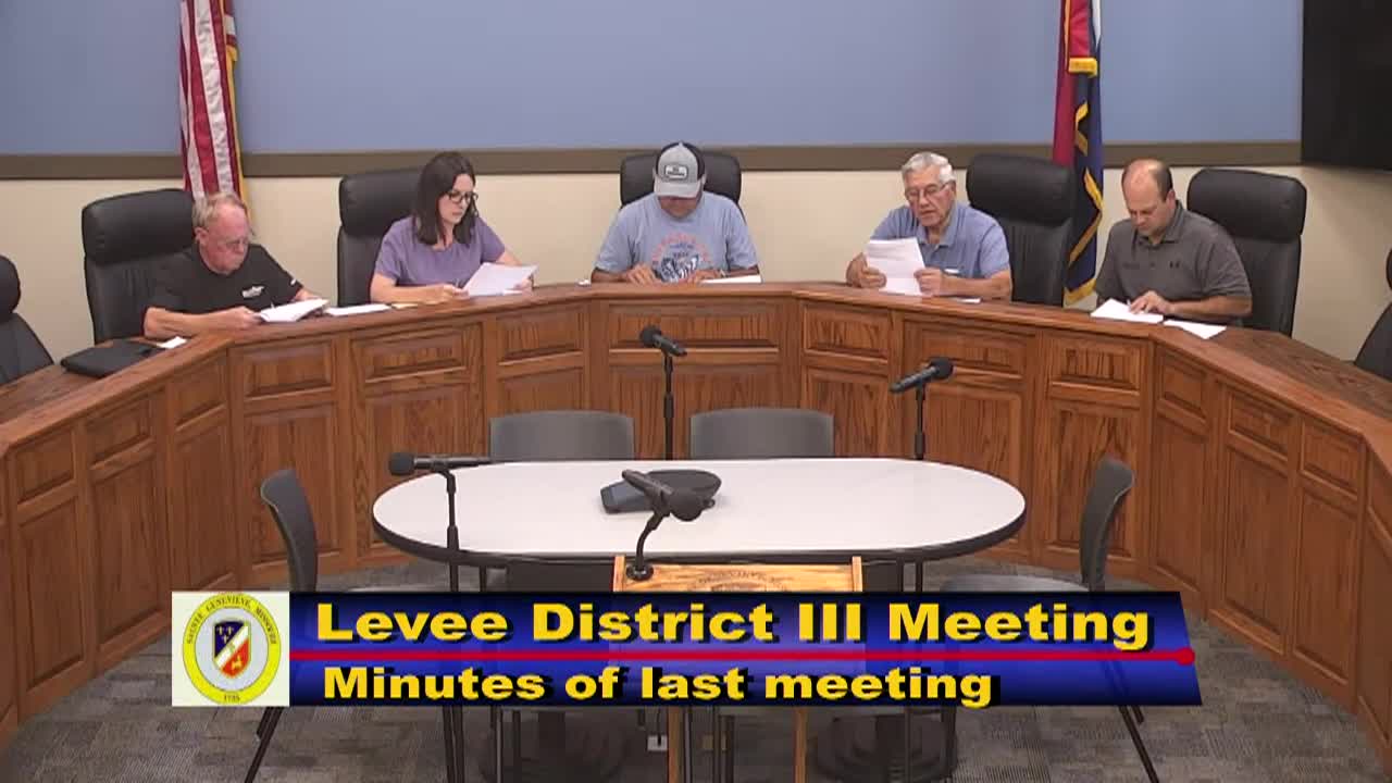 Thumbnail image for Levee District III Meeting_ July 14_ 2026