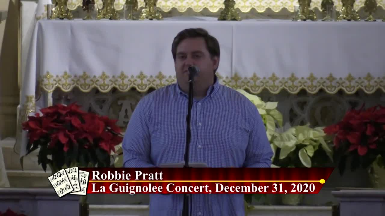 Dennis Stroughmatt, La Guignolee Concert, Church of Ste Genevieve, 12_31_20