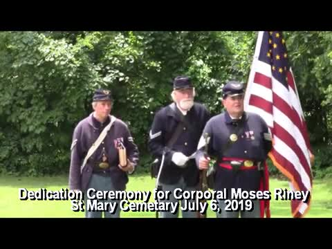 Thumbnail image for Civil War Monument Dedication Ceremony for Corporal Moses Riney 2019
