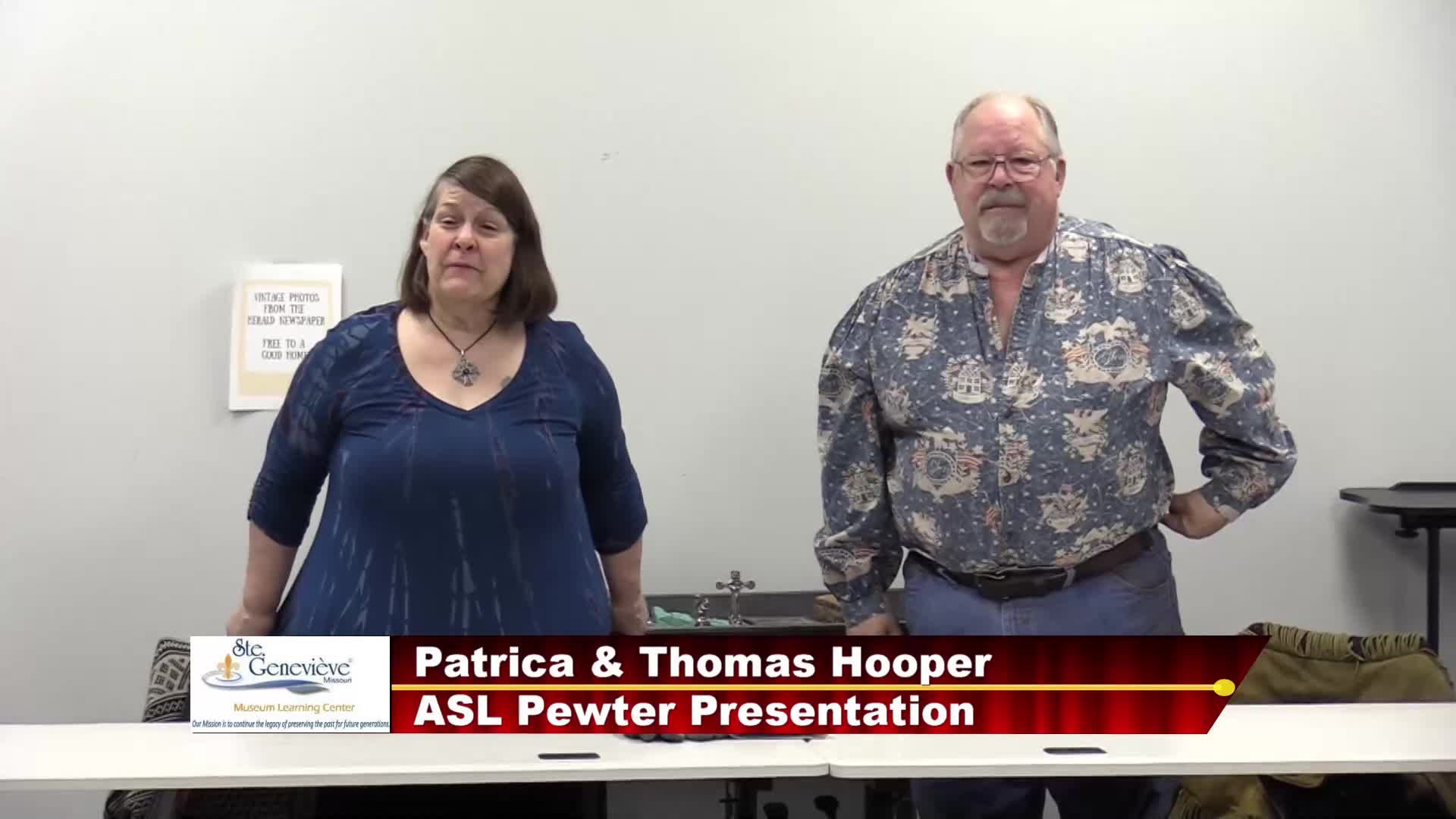 MLC Speaker: ASL Pewter